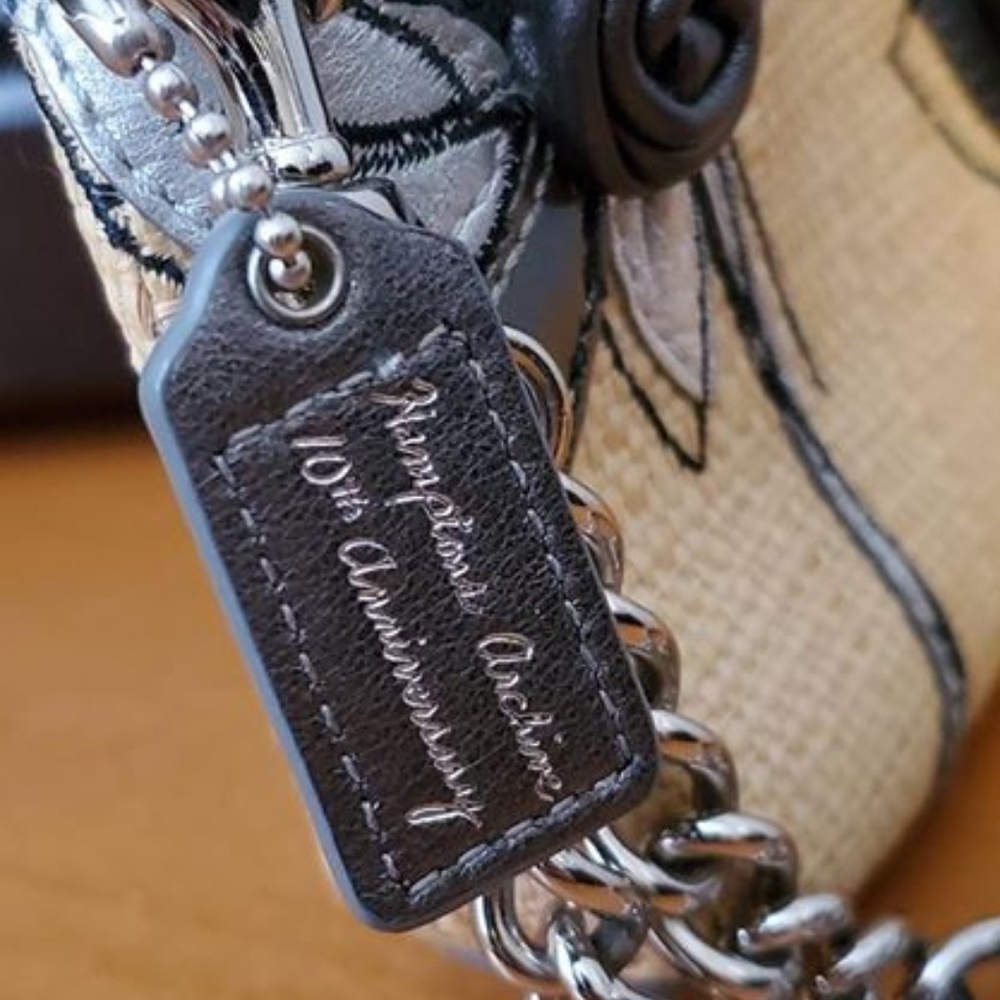 Coach Hamptons Archive 10th Anniversary Wristlet